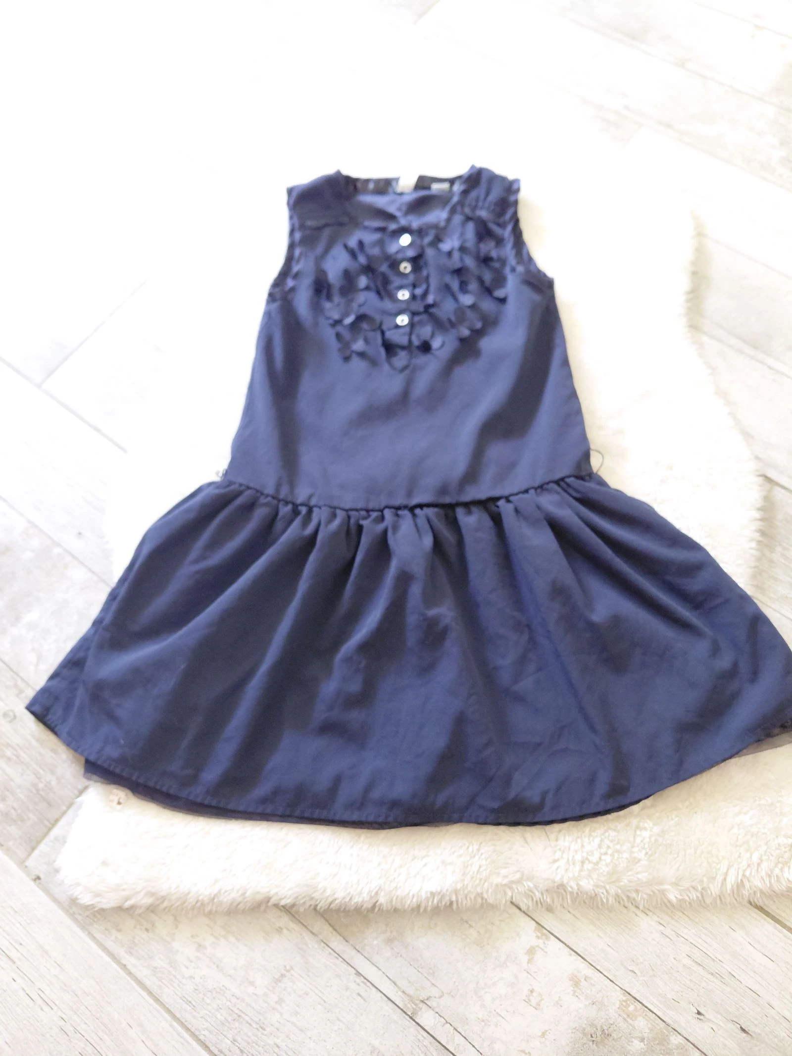 Robe de cérémonie bleu marine Okaïdi 6 ans